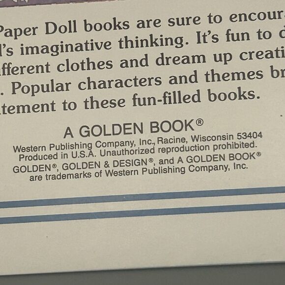 Barbie Paper Doll Cutouts Uncut Unused Books New Vintage NOS (Lot Of 2) - Picture 10 of 11